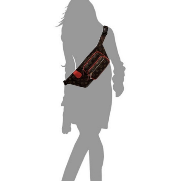 Monogram waist Fanny pack and cell phone holder - Picture 5 of 7